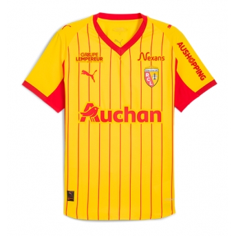 RC Lens Maglia Gara Casa Repliche 2025-26 Maniche Corte